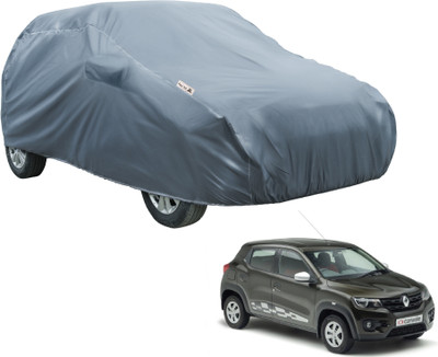Fit Fly Car Cover For Renault Kwid (With Mirror Pockets)(Grey, For 2015, 2016, 2017, 2018 Models)