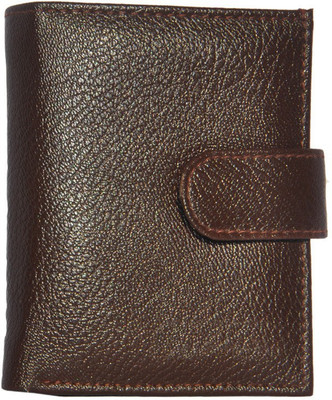 

Hide & Sleek 15 Card Holder(Set of 1, Brown)