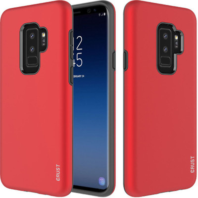 Crust Back Cover for Samsung Galaxy S9 Plus(Red, Shock Proof)