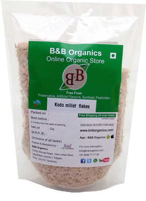 

B&B Kodo millet flakes / Varagu aval (2 kg)(2000 g, Pouch)