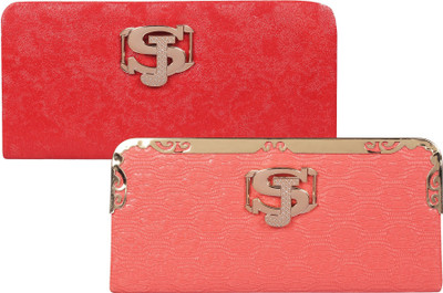 

Fashonic Casual Red, Red Clutch