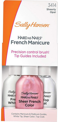 

Sally Hansen Hard As Nails French Manicure Set - Sheer Opal - 3 ct(Set of 1)