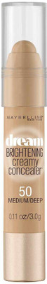 

Maybelline New York Dream Brightening Creamy Concealer(50-Medium/Deep, 3 g)