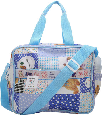 

Indi Bargain Diaper Bag, Mamas Bag, Baby Carrier Bag, Travelling Bag, Nursery Baby Multipurpose Multipocket Bag(Blue)