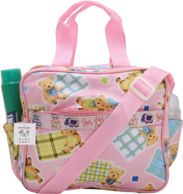 

Indi Bargain Diaper Bag, Mamas Bag, Baby Carrier Bag, Travelling Bag, Nursery Baby Multipurpose Multipocket Bag(Pink)