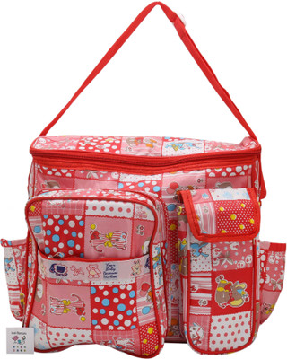 Indi Bargain Bag, Baby Carrier Bag, Travelling Bag, Nursery Baby, Diaper Bag Multipurpose Multipocket Bag(Red)