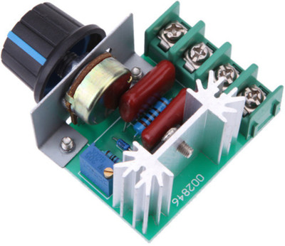 

KitsGuru 220V 2000W Speed Controller SCR Voltage Regulator Motor Speed Controller Electronic Components Electronic Hobby Kit