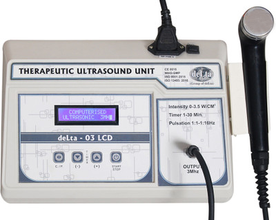 

Ultrasound Therapy Delta 03 LCD 3 Mhz physiotherapy Pain Relief Unit Electrotherapy Device(Delta -03 LCD)