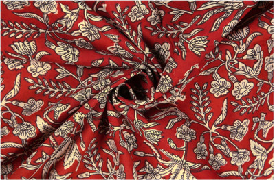 Ravaiyaa - Attitude Is Everything Cotton Blend Printed, Floral Print Kurta Fabric