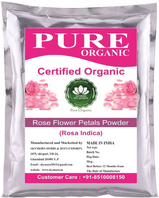 

SkyMorn Pure Organic Rose Petals Powder For Glowing Face Pack(300 g)