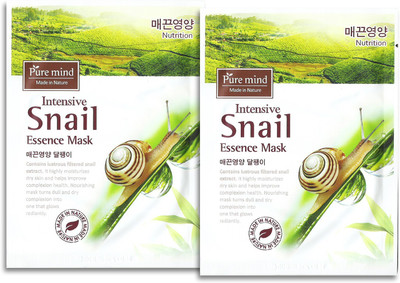 

PURE MIND Intensive Snail essence Mask(23 ml)
