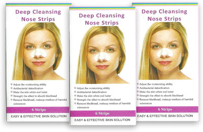 

D+ Blackhead Whitehead Removing Nose Strips "pack of 3 box"(18 g)