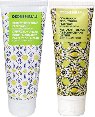 

Ozone Perfect Skin Tone Face Wash & Complexion Brightening Face Wash (100ml x 2) Face Wash(200 ml)