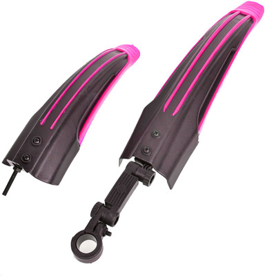 

FASTIDIOUS High Quality Mudguard Splash Protector Clip-on Front & Rear Fender(Pink)