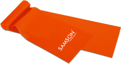 

Samson Resistance band for exercise, rehabilitation and conditioning(orange) Resistance Band(Orange, Pack of 1)
