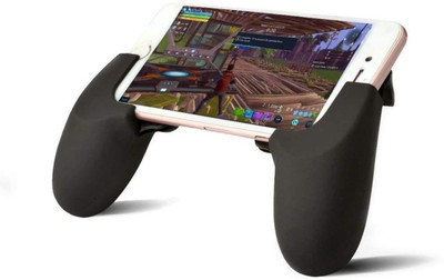 

secro Mobile Phone Stand Gamepad Adjustable 4.5-6.5 inches Game Control Phone Holder Universal for Android iPhone Gaming Accessory Kit(Black, For iOS, Android)