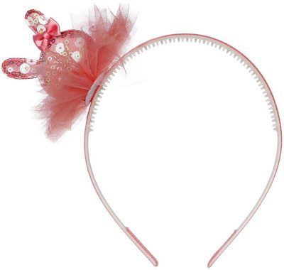 

Pikaboo Shiny bunny hair band Hair Band(Pink)