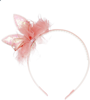 

Pikaboo Glittery Bunny hair band Hair Band(Pink)