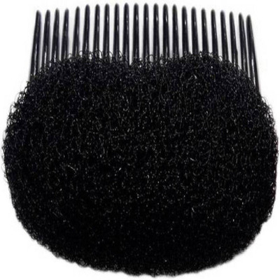 Param Wedding Accessories Comb Donut For Puff Making Bun Clip (Black) Hair Clip(Black)