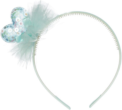

Pikaboo Glittery heart shaped hair band Hair Band(Blue)