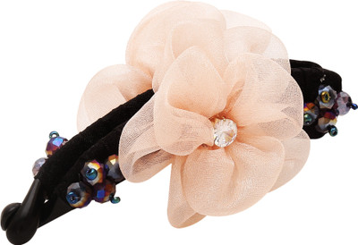 

Sanjog Peach Color Banana Hair Clip For Girls/Women Banana Clip(Orange)