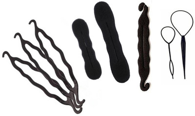 

KashQueen Fashion Juda Maker for Party & Festives Braid Extension(Black)