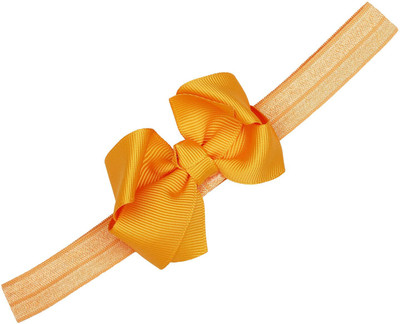 

Pikaboo Knotted bow headband- Orange Head Band(Orange)