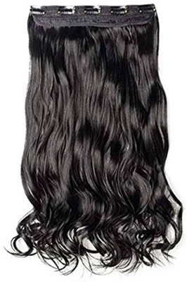 

D-DIVINE Black Clip in curly Hair Extension