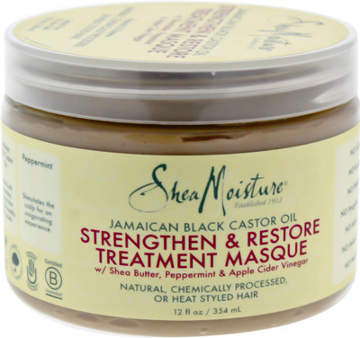 

Shea Moisture SheaMoisture Jamaican Black Castor Oil Intensive Strengthening Masque - 12 oz(354 ml)