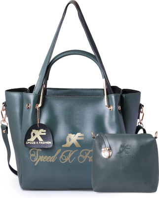 

Speed X Fashion Hand-held Bag(Green)