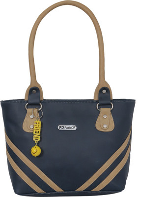 

FD Fashion Soft Shoulder Bag(Blue, Beige), Beige;blue