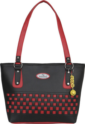 

FD Fashion Shoulder Bag(Black, Red)