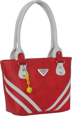 

Aliya Shoulder Bag(Red, White)