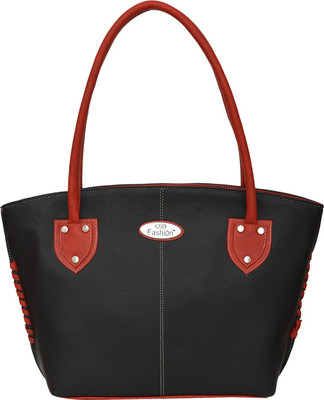 FD Fashion Soft Shoulder Bag(Black)