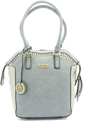

Crinds Hand-held Bag(Grey)