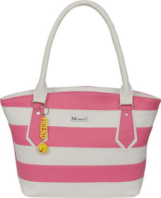 FD Fashion Soft Shoulder Bag(Pink)