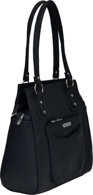 

FD Fashion Soft Shoulder Bag(Black)
