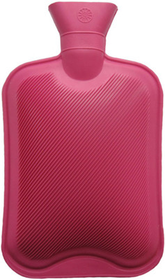 

CRETO T 006 Non-Electrical Hot water Bottle For Joint & Muscular Pain RUBBER HOT WATER BAG 1 L Hot Water Bag(Pink)