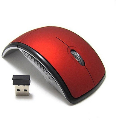 

techdeal 2.4Ghz Folding ARC (Red) Wireless Optical Gaming Mouse(Bluetooth, Red)