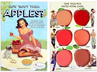 

The Balm HOW `BOUT THEM APPLES CHEEK & LIP CREAM PALETTE(HOW `BOUT THEM APPLES CHEEK & LIP CREAM PALETTE, 20 g)