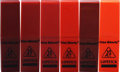 

Kiss Beauty Pumpkin Matte Lip Color Mini Kit Lipstick-35723A Pack of 6(Multicolor, 3.5 g)