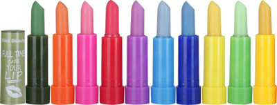 

Kiss Beauty Color Mood Full Time Care Your Lip Little Lipstick 24hour(Multicolor, 3.5 g)