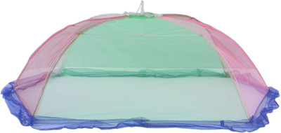 

HOMECUTE Polyester Infants Umbrella Type Multi Colour Baby Mosquito Net(Multicolor)