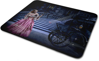 

Rawpockets Mouse Pad ' Cindrella ' Printed Mouse Pad|Printed Mouse pad|Rubber Mouse Pad|Laptop and Desktop Accessories|Designer Mouse pad|Non Woven Fabric Mousepad(Multicolor)
