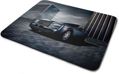 

Rawpockets Blue Rolls Royce ' Printed Mouse Pad|Printed Mouse pad|Rubber Mouse Pad|Laptop and Desktop Accessories|Designer Mouse pad|Non Woven Fabric Mousepad(Multicolor)