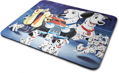 

Rawpockets Mouse Pad ' Cartoon Dalmation Dog ' Printed Mouse Pad|Printed Mouse pad|Rubber Mouse Pad|Laptop and Desktop Accessories|Designer Mouse pad|Non Woven Fabric Mousepad(Multicolor)