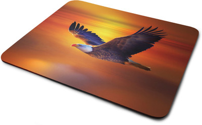 

Rawpockets Hawk ' Printed Mouse Pad|Printed Mouse pad|Rubber Mouse Pad|Laptop and Desktop Accessories|Designer Mouse pad|Non Woven Fabric Mousepad(Multicolor)
