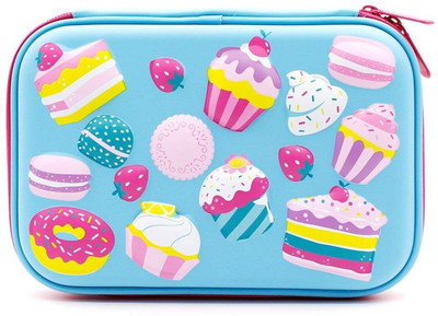 

ShopNGift NA NA Art Canvas Pencil Box(Set of 1, Blue)