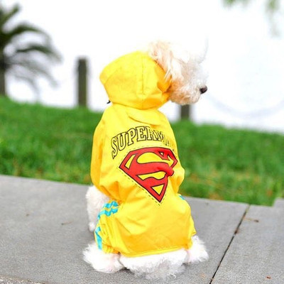 

Puppy love Raincoat for Dog(Yellow, Red