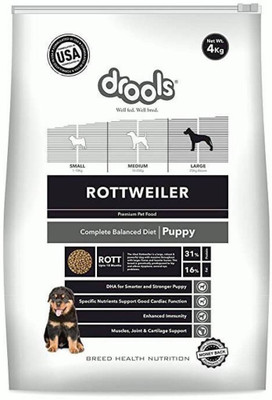 

drools Rottweiller Puppy 4 kg 4 kg Dry Dog Food